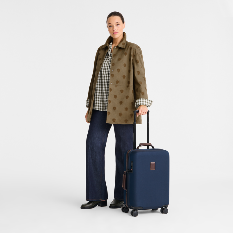 Boxford S Carry-on , Blue - Recycled canvas  - View 2 of  4