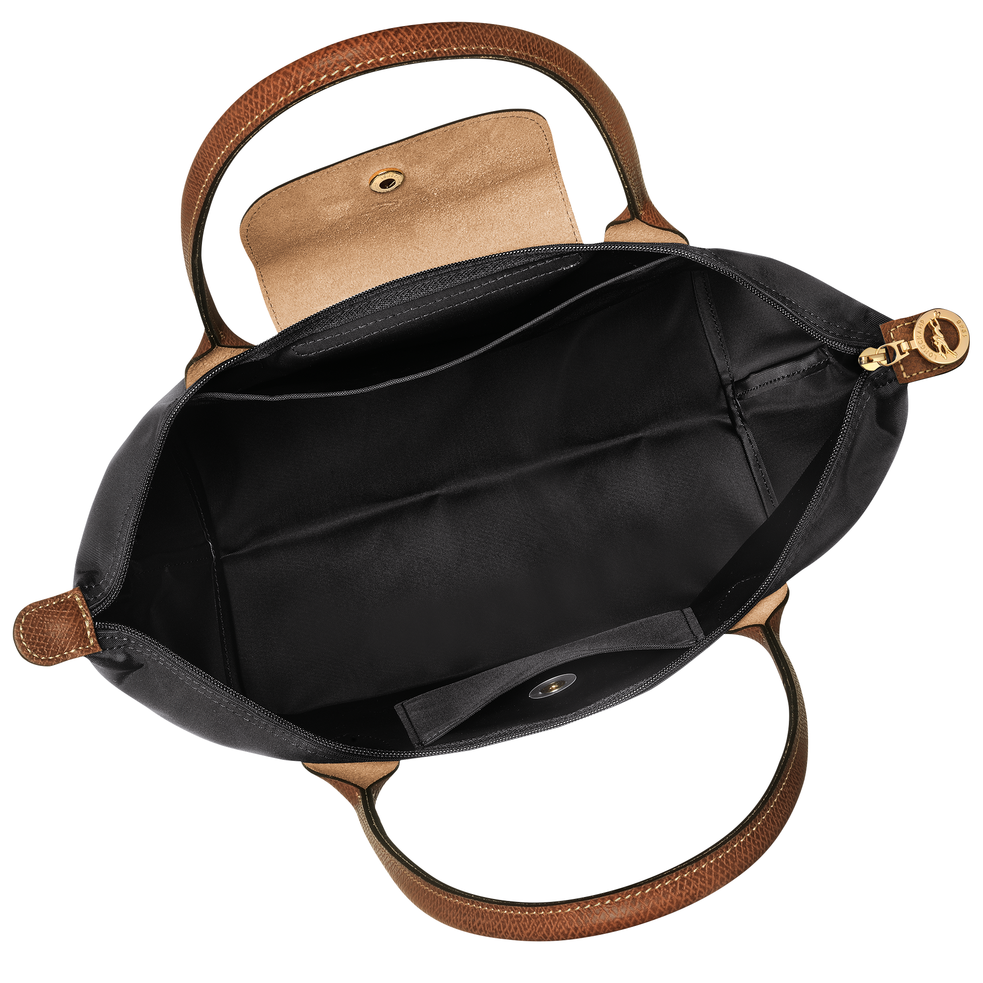 Tote bag M, Black - View 5 of 
        6 - zoom in Le Pliage Original Tote bag M, Black