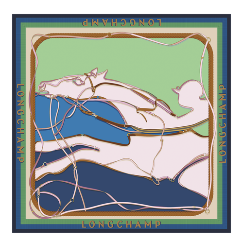Silk scarf 90