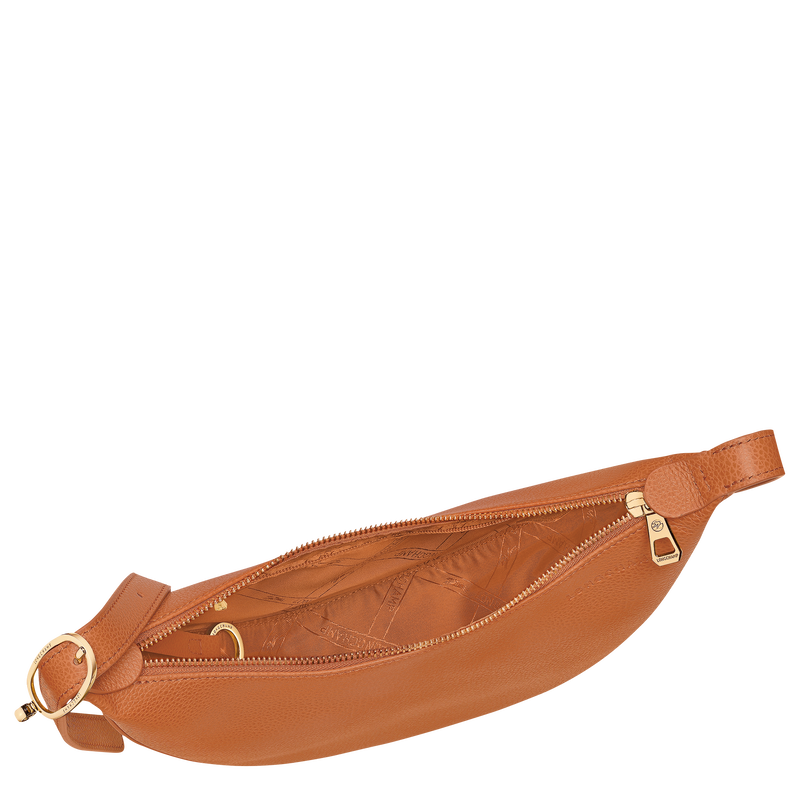 Le Foulonn&eacute; S Crossbody bag , Amber - Leather  - View 5 of  6