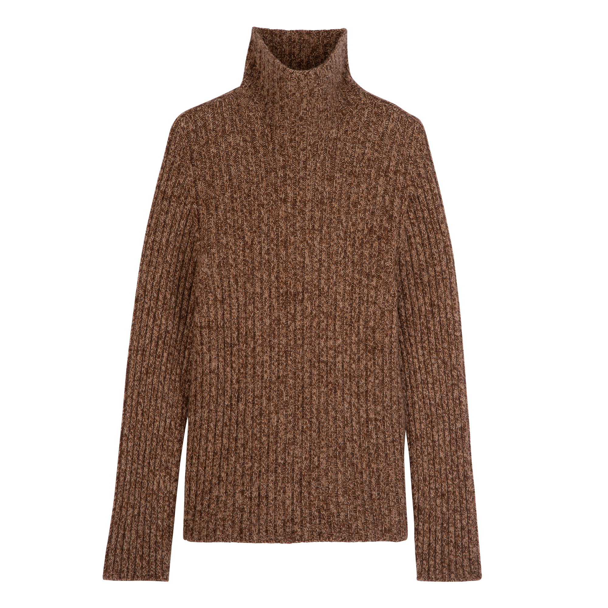 High neck sweater, Chocolate - View 1 of
5 - zoom in null High neck sweater, Chocolate