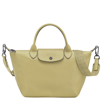 Le Pliage Xtra S Handbag , Pistachio - Leather