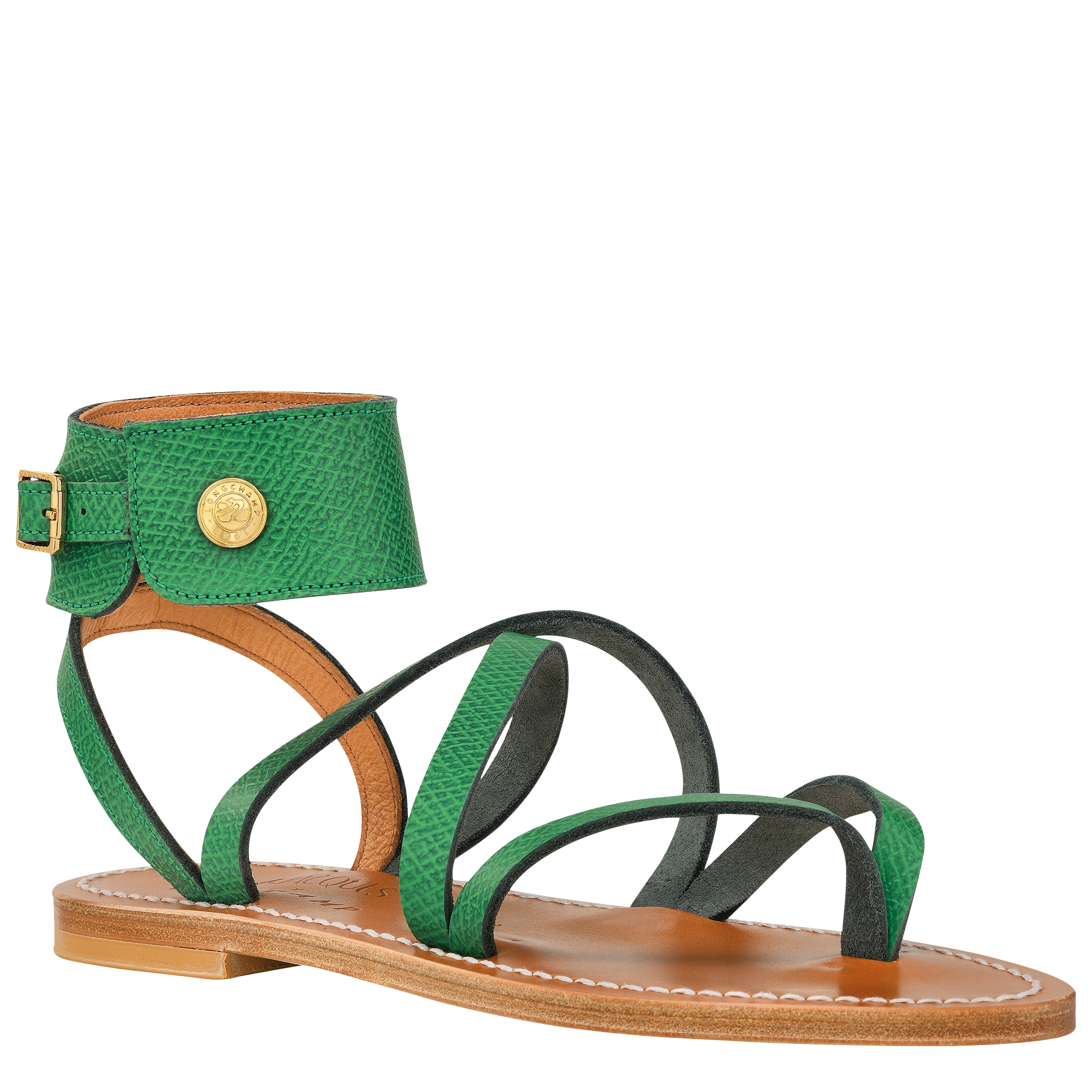 Sandals, Green - View 3 of
4 - zoom in Longchamp x K.Jacques Sandals, Green