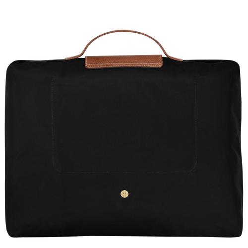 Le Pliage Original S Briefcase , Black - Recycled canvas - View 3 of  5