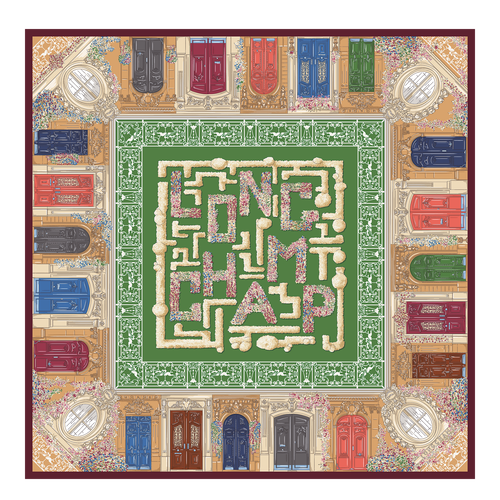 Silk scarf 90