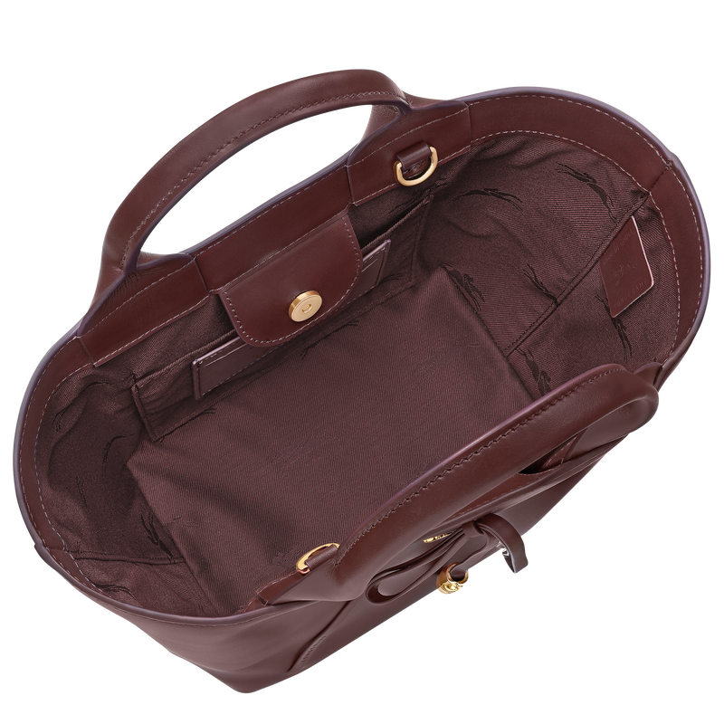 Le Roseau , Burgundy - Leather  - View 5 of  6