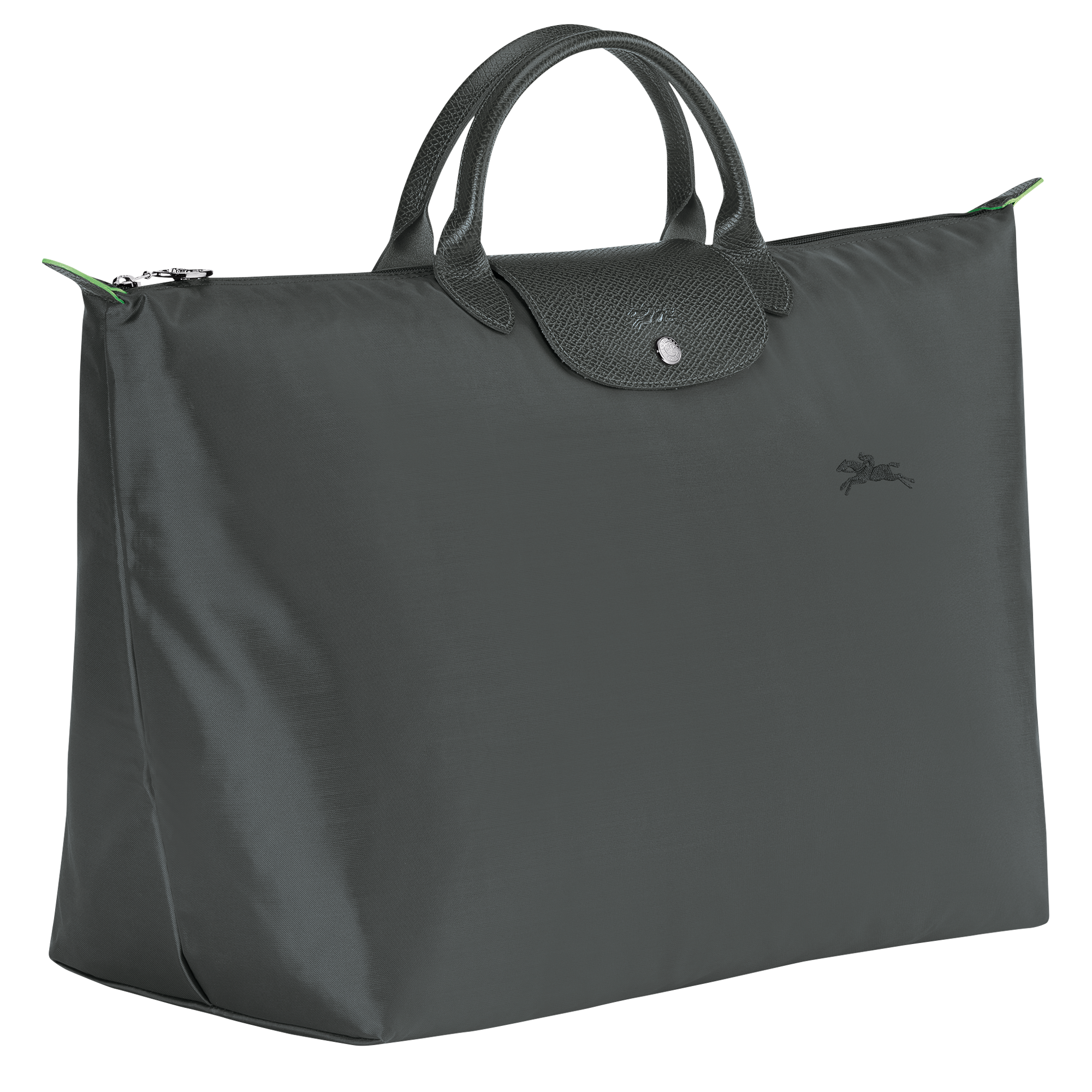 Le Pliage Green Travel bag L, Graphite