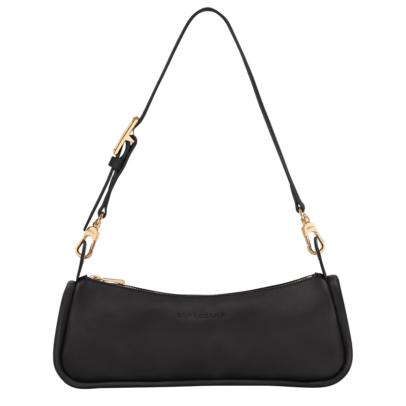 Looong M Shoulder bag , Black - Leather  - View 1 of  7