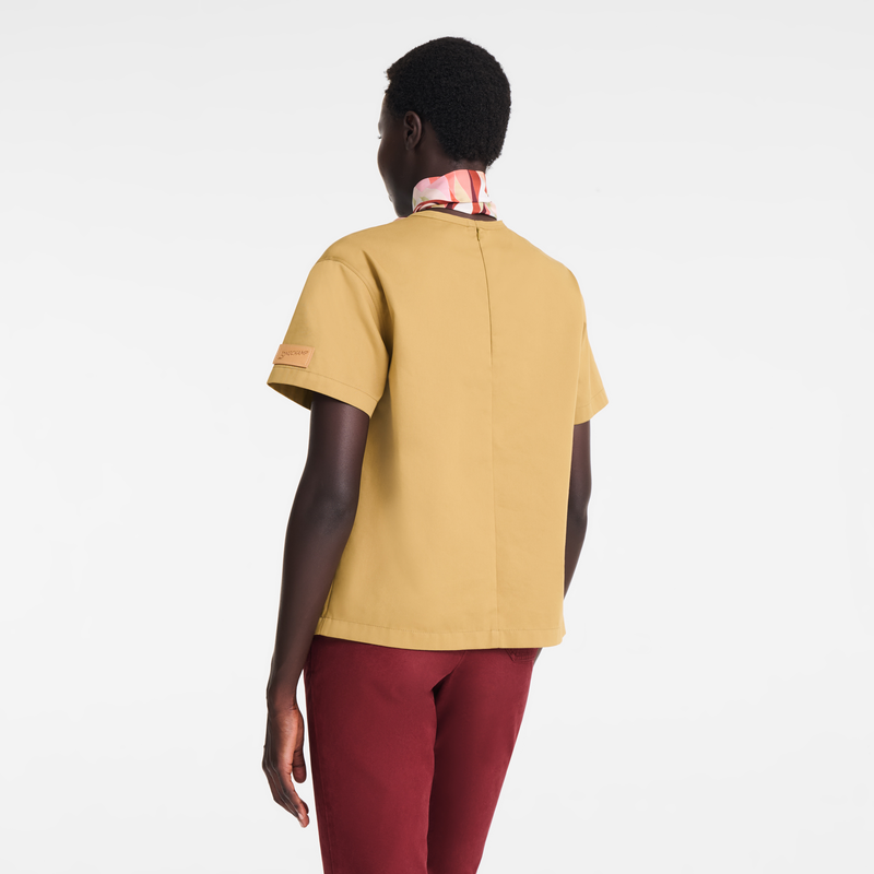 T-shirt , Desert - Cotton gabardine  - View 3 of  5