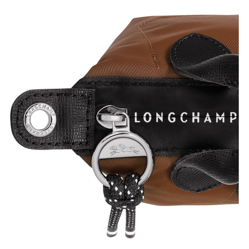 Le Pliage Energy XS Handbag , Chocolate - Recycled canvas  - View 6 of  6