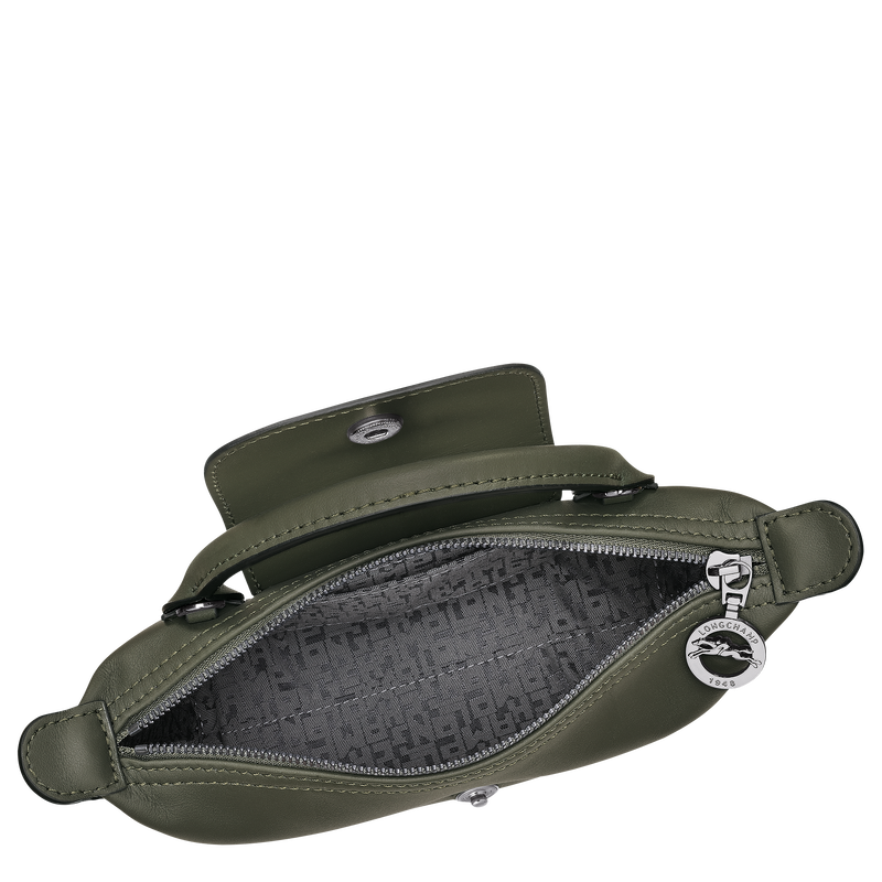 Le Pliage Xtra XS Pouch , Fir - Leather  - View 5 of  6