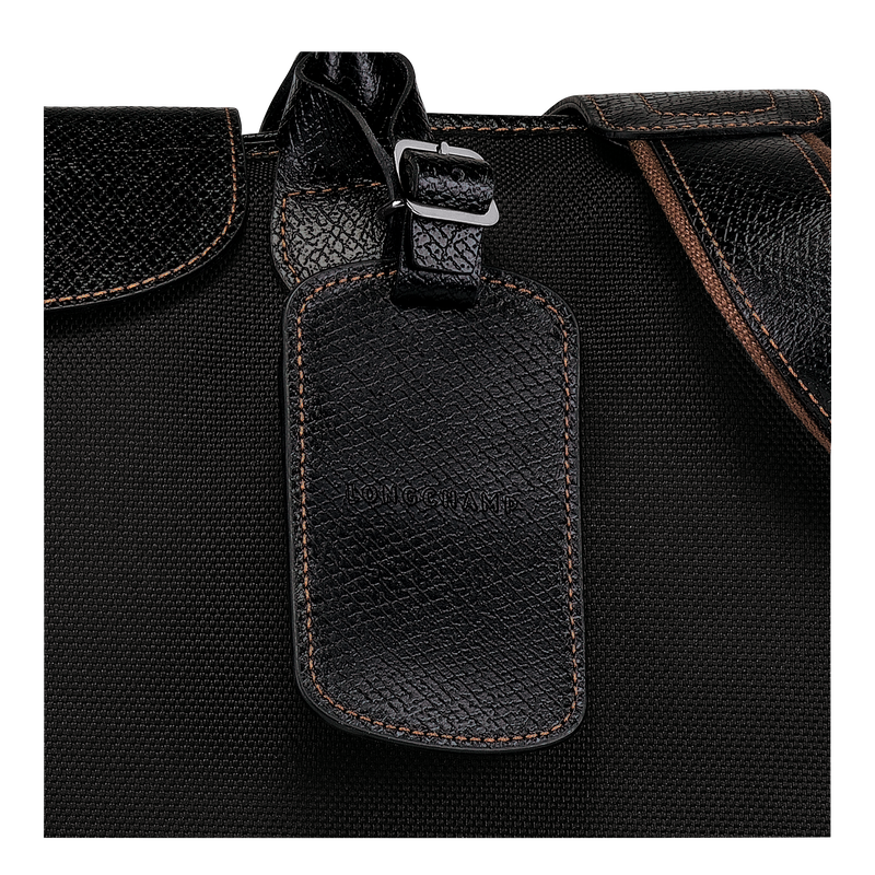 Boxford L Travel bag , Black - Recycled canvas  - View 6 of  6