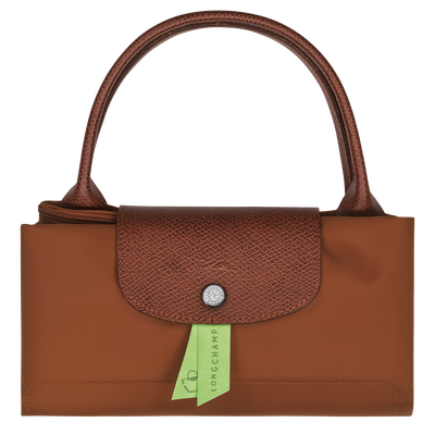 Le Pliage Green Handbag M, Cognac