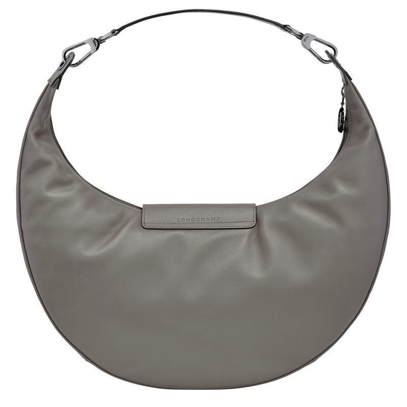Le Pliage Xtra L Shoulder bag , Turtledove - Leather  - View 3 of  5