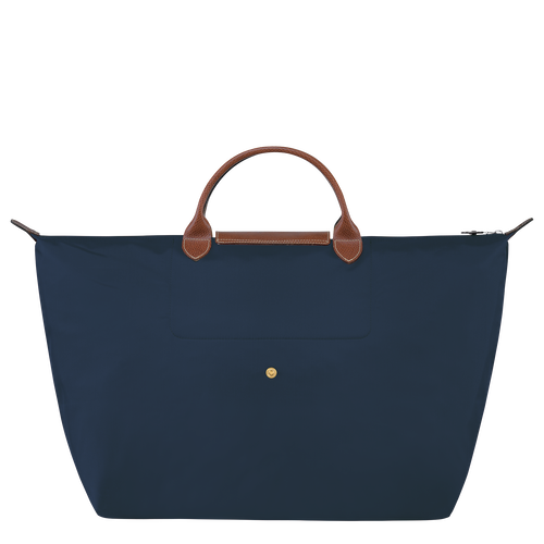 Le Pliage Original S Travel bag , Navy - Recycled canvas - View 4 of  7