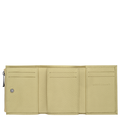 Le Roseau Compact wallet, Pistachio