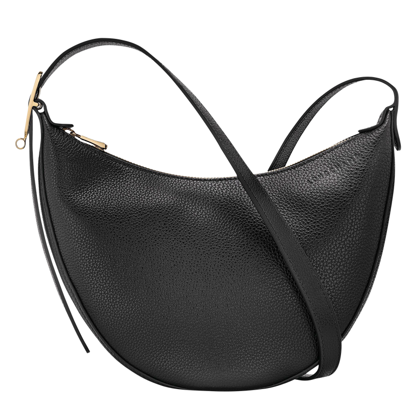 Le Foulonné S Crossbody bag , Black - Leather  - View 1 of  6
