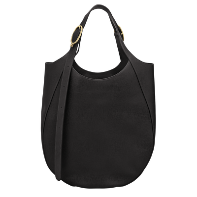 Le Foulonné Tote bag XL, Black
