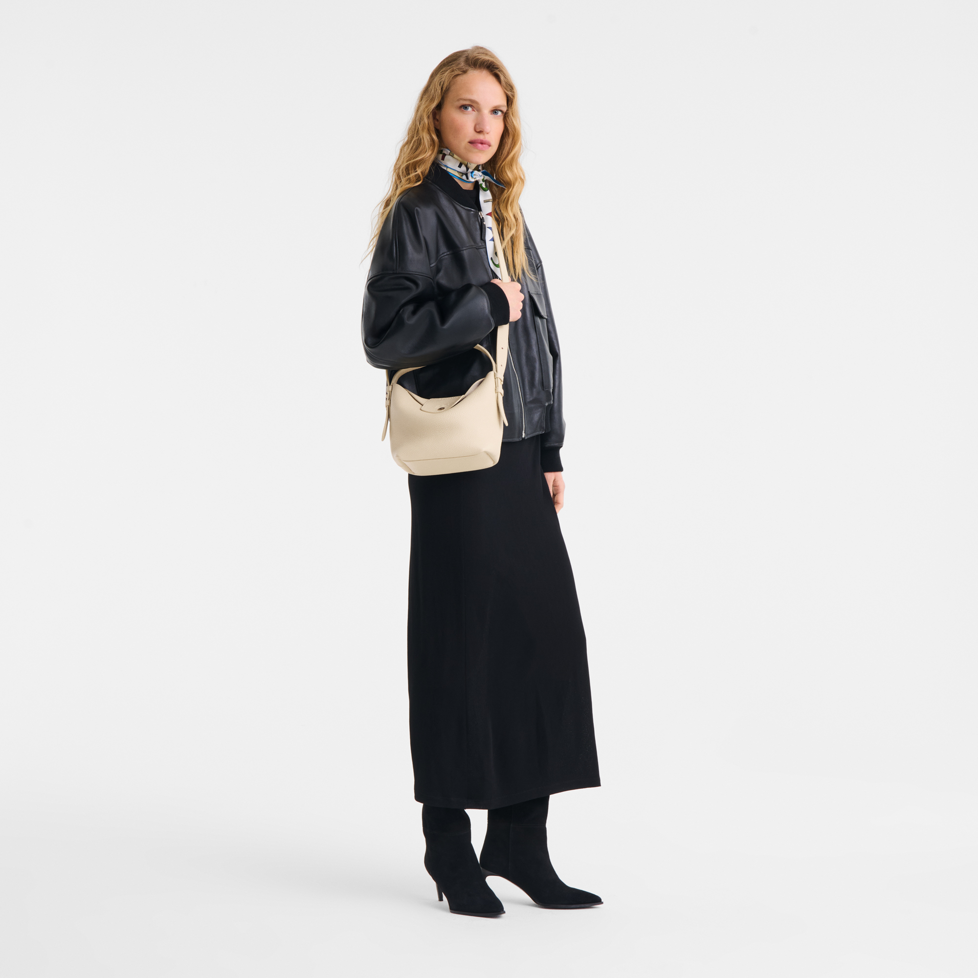 Le Cadence Bucket bag S, Vanilla