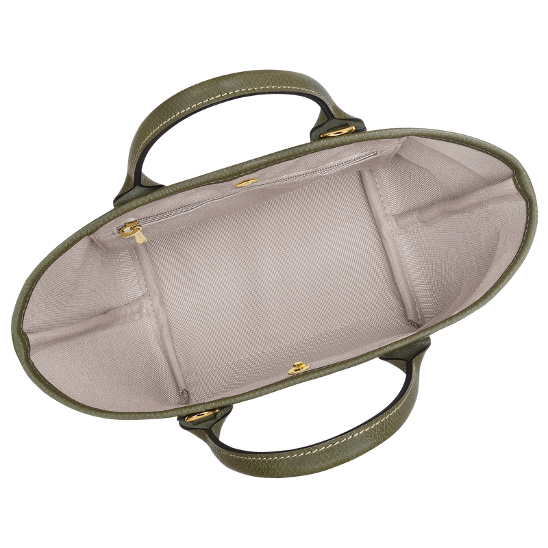 Le Pliage Collection XS Basket bag , Artichoke - Canvas  - View 5 of  6