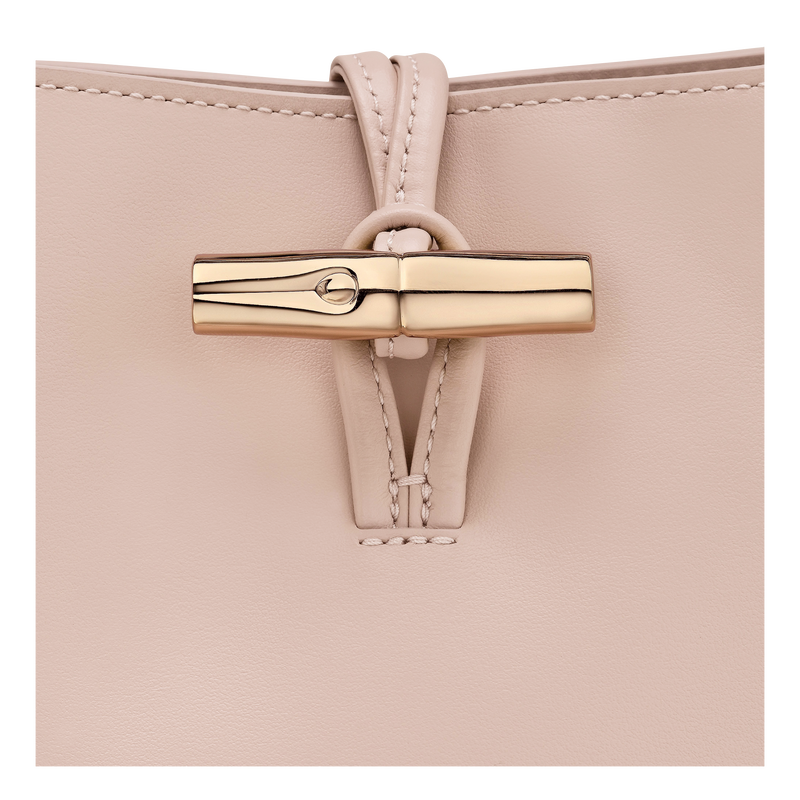 Le Roseau XS Bucket bag , Petal Pink - Leather  - View 6 of  6