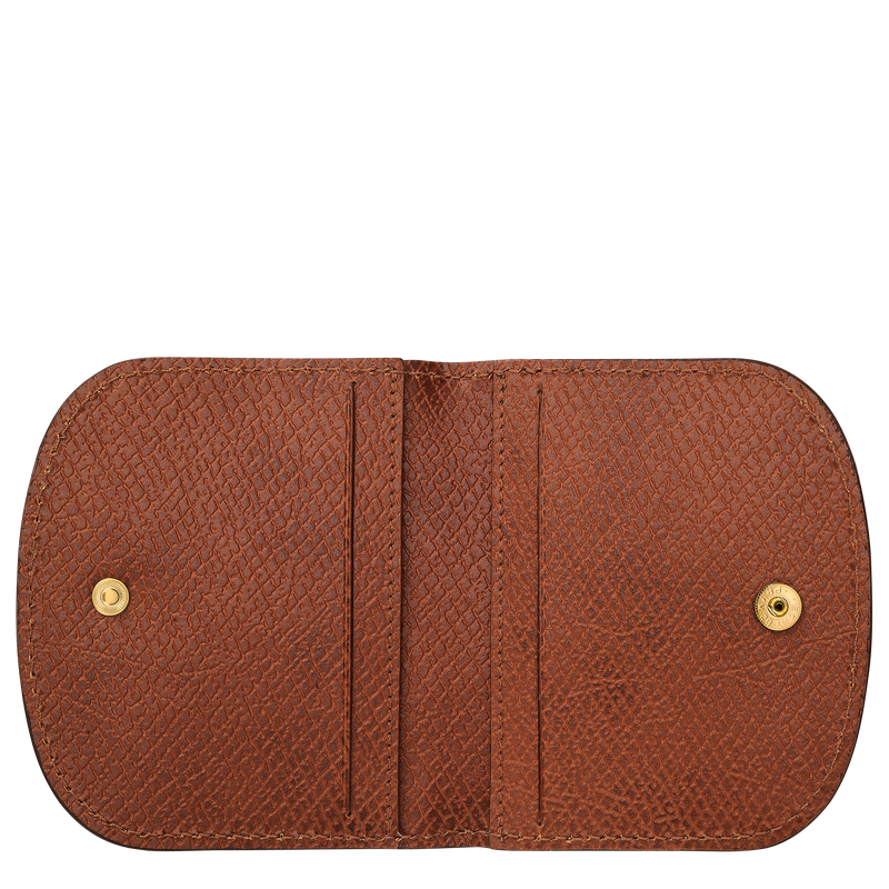 &Eacute;pure Card holder , Brown - Leather  - View 3 of  3
