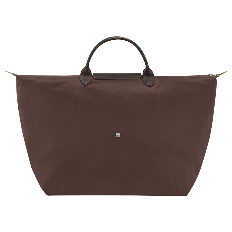 Le Pliage Green L Travel bag , Mocha - Recycled canvas  - View 4 of  7
