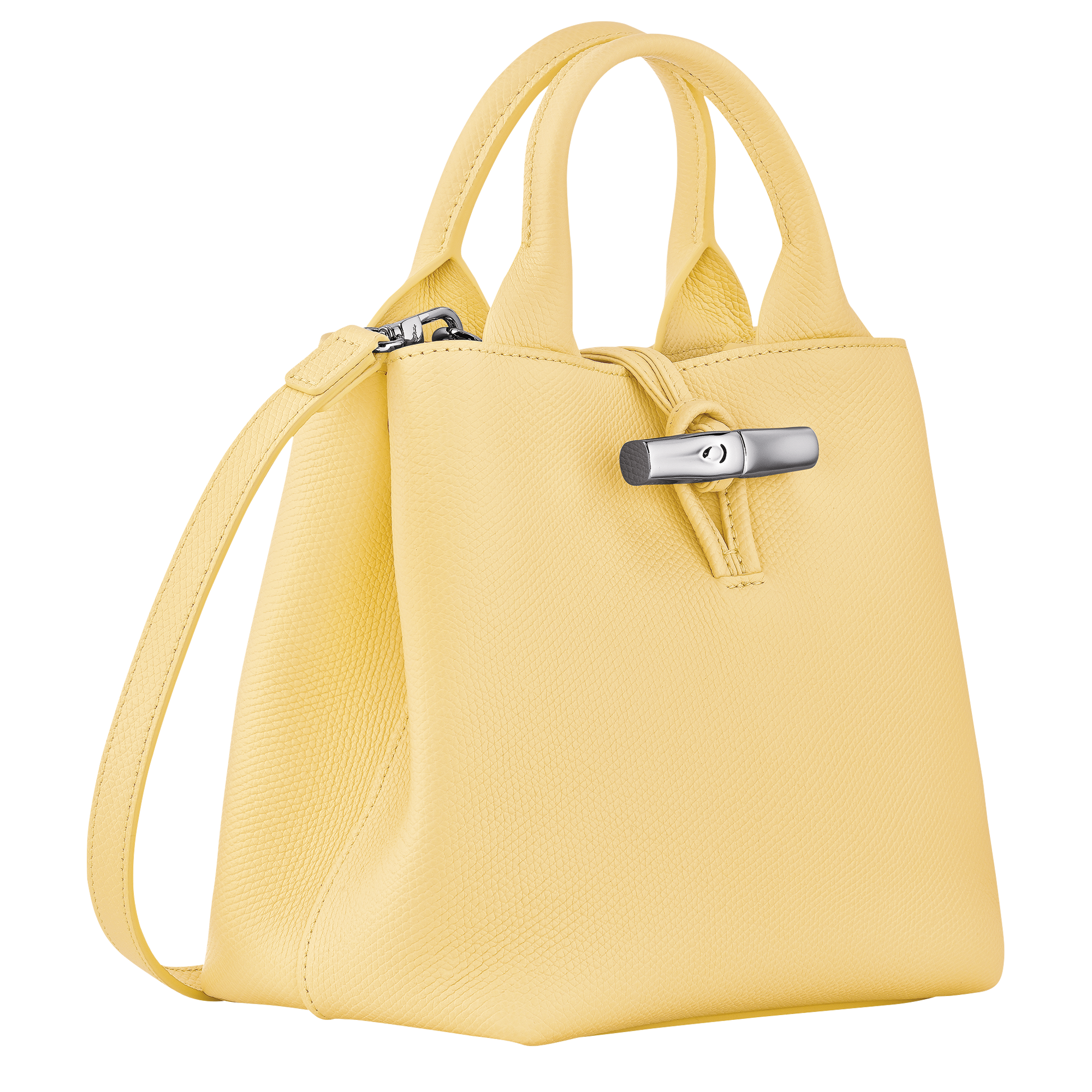 Handbag S, Yellow Chick - View 3 of
6 - zoom in Le Roseau Handbag S, Yellow Chick