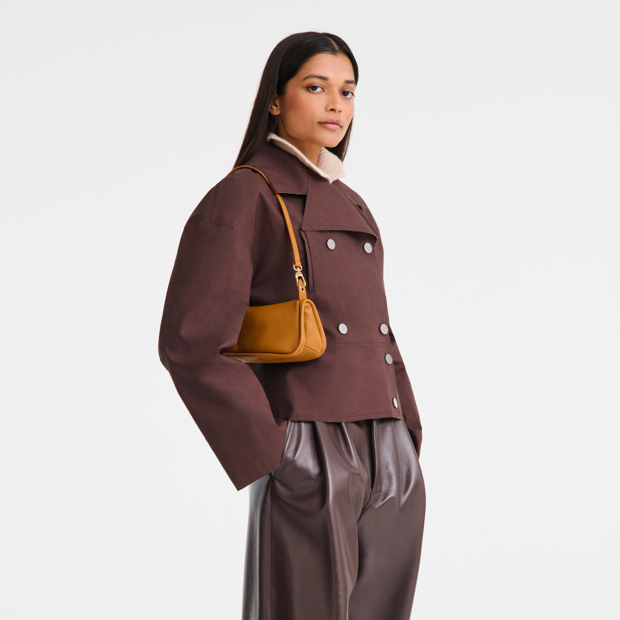 Looong Shoulder bag M, Caramel