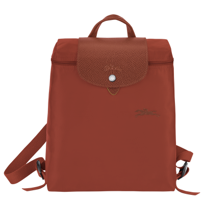 Le Pliage Green M Backpack , Chestnut - Recycled canvas