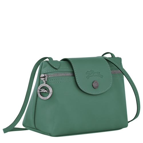 Le Pliage Xtra XS Crossbody bag , Sage - Leather - View 3 of  5
