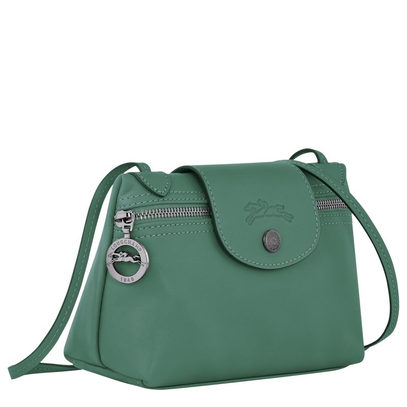 Le Pliage Xtra XS Crossbody bag , Sage - Leather  - View 3 of  5