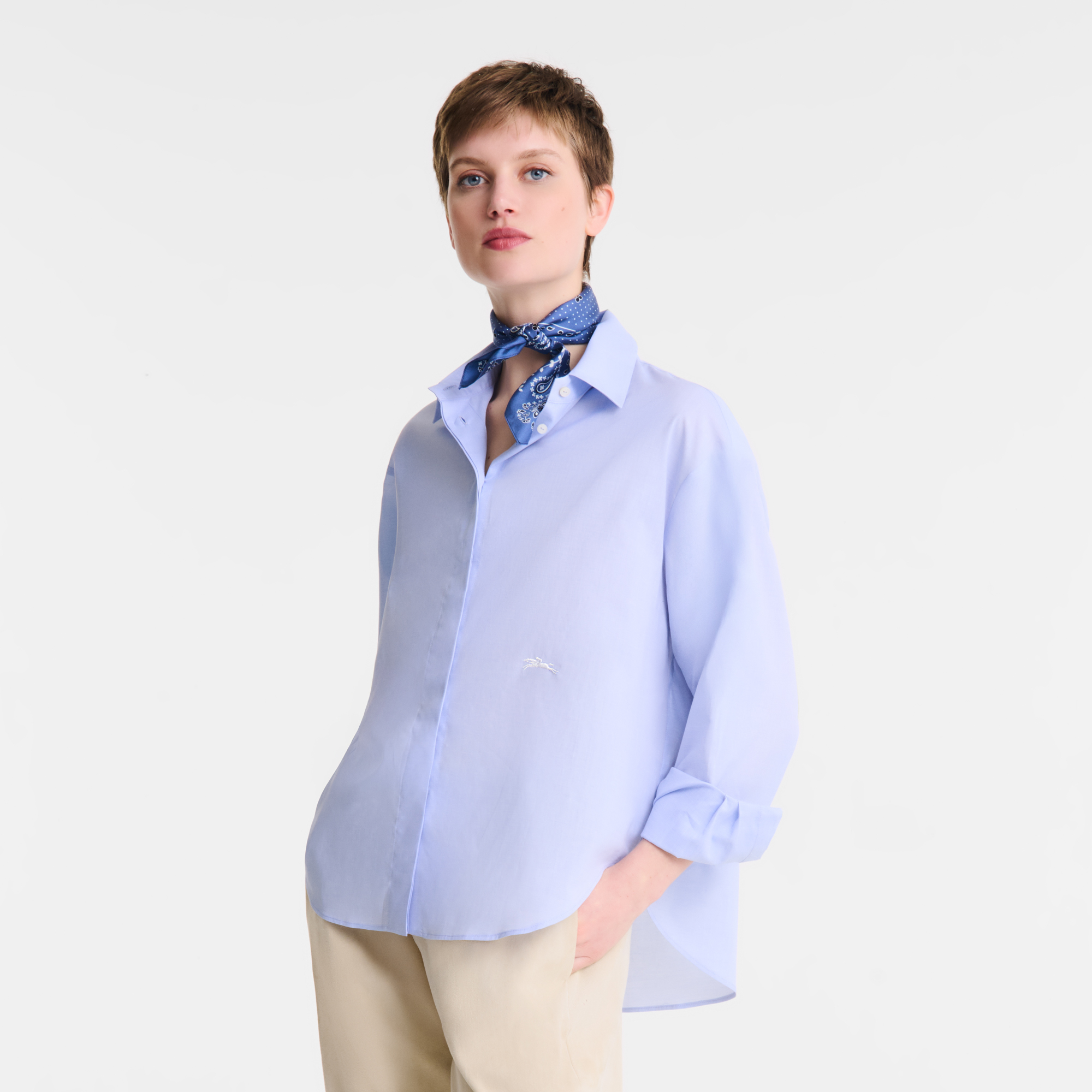 Shirt, Sky Blue - View 4 of
5 - zoom in null Shirt, Sky Blue