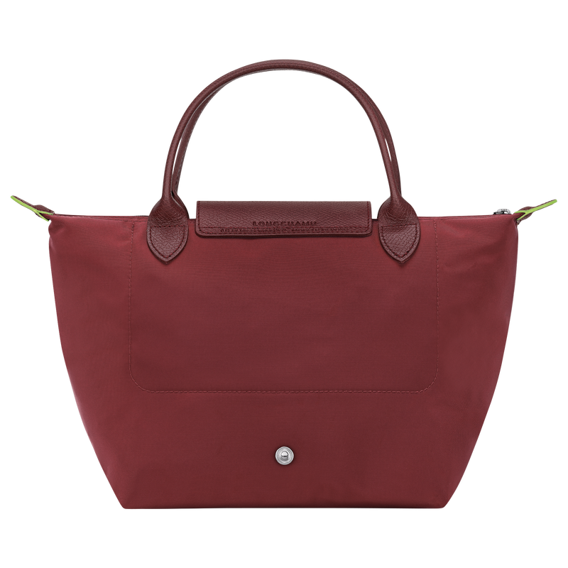 Le Pliage Green S Handbag , Pomegranate - Recycled canvas  - View 4 of  7