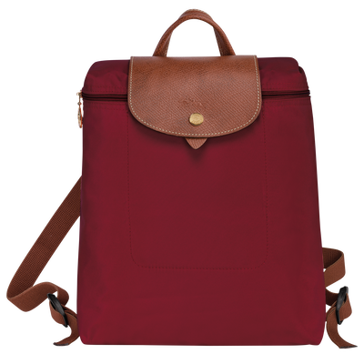 Longchamp backpack red outlet