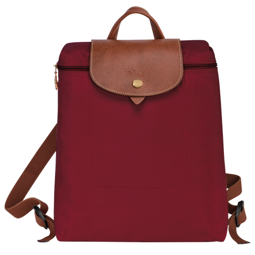 Le Pliage Original M Backpack , Red - Recycled canvas - View 1 of  5