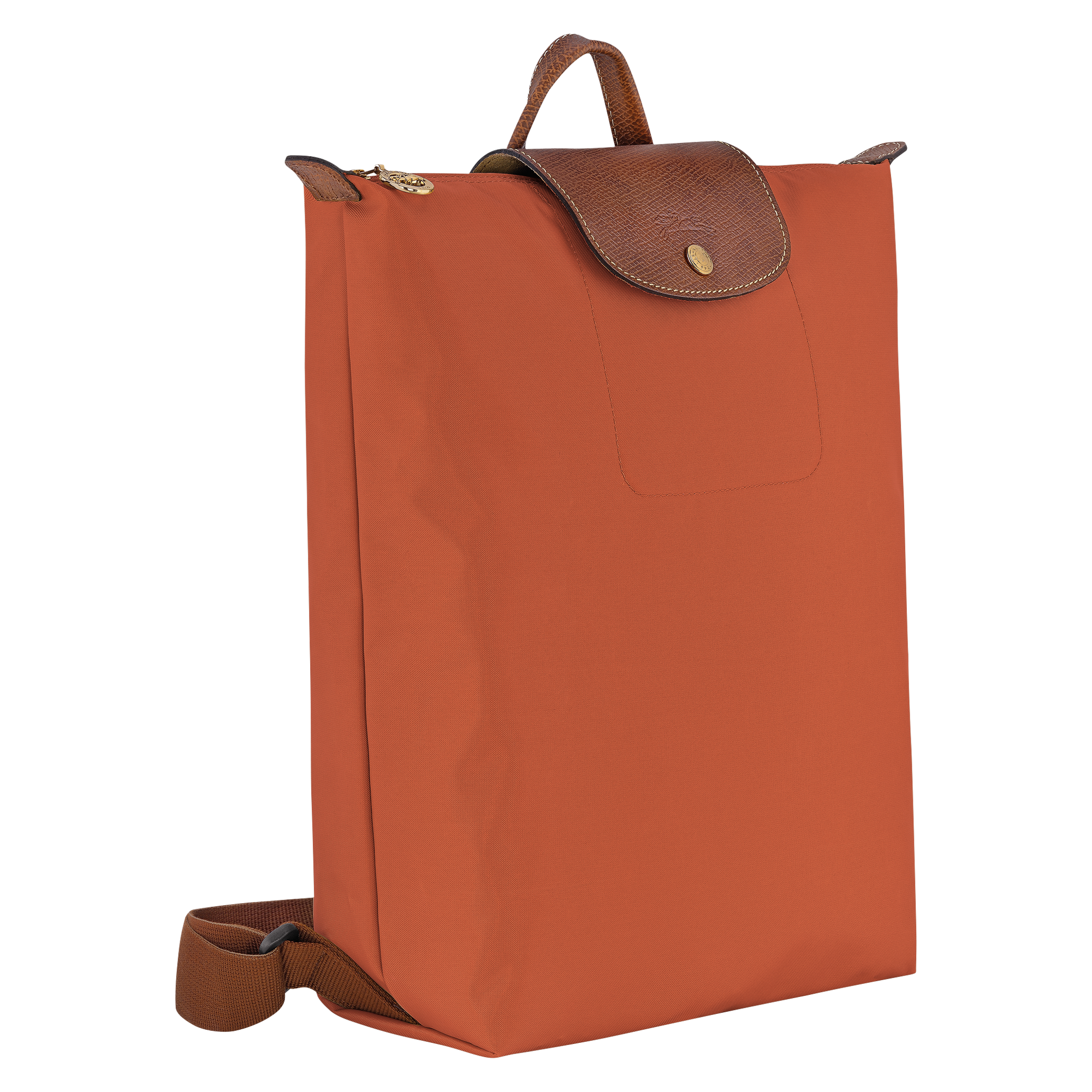 Backpack M, Brick - View 3 of
7 - zoom in Le Pliage Original Backpack M, Brick