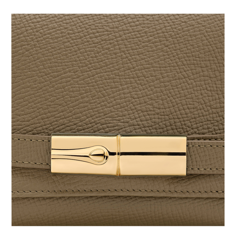 Le Smart S Crossbody bag , Olive - Leather  - View 5 of  5