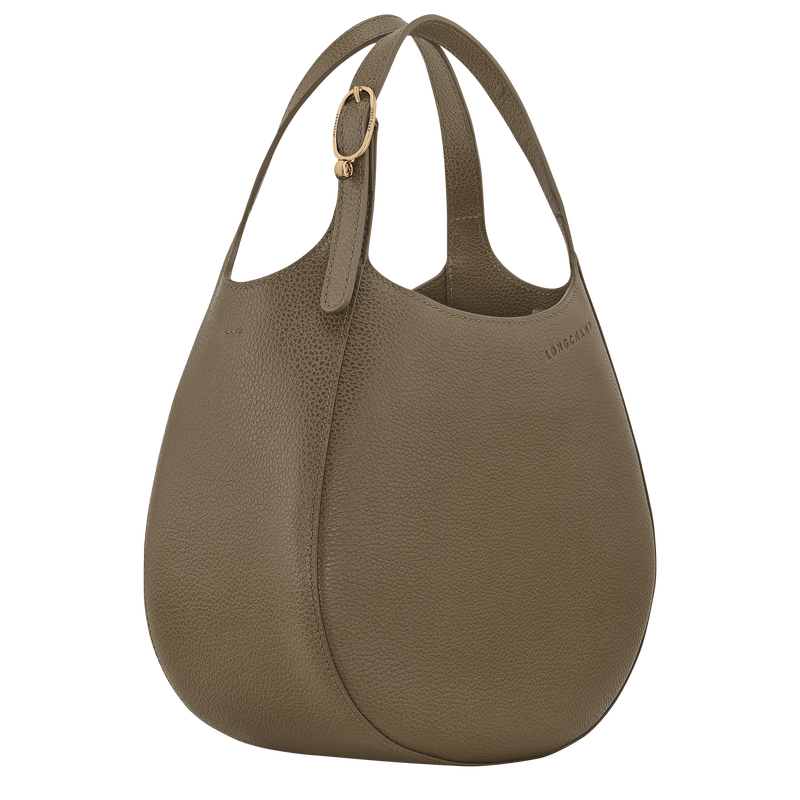 Le Foulonné S Handbag , Caper - Leather  - View 3 of  5