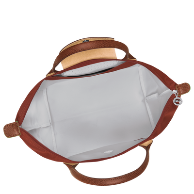 Le Pliage Green Handbag M, Chestnut