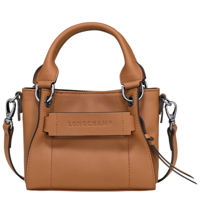 Longchamp 3D XS Handbag , Natural - Leather