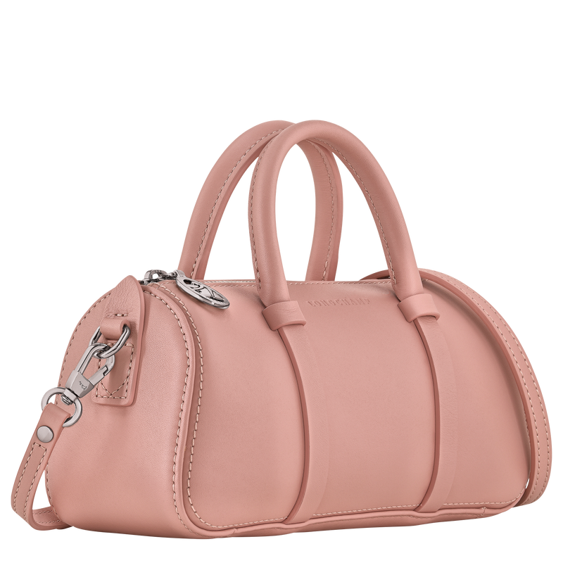 Daylong S Handbag , Pink Tea - Leather  - View 3 of  5
