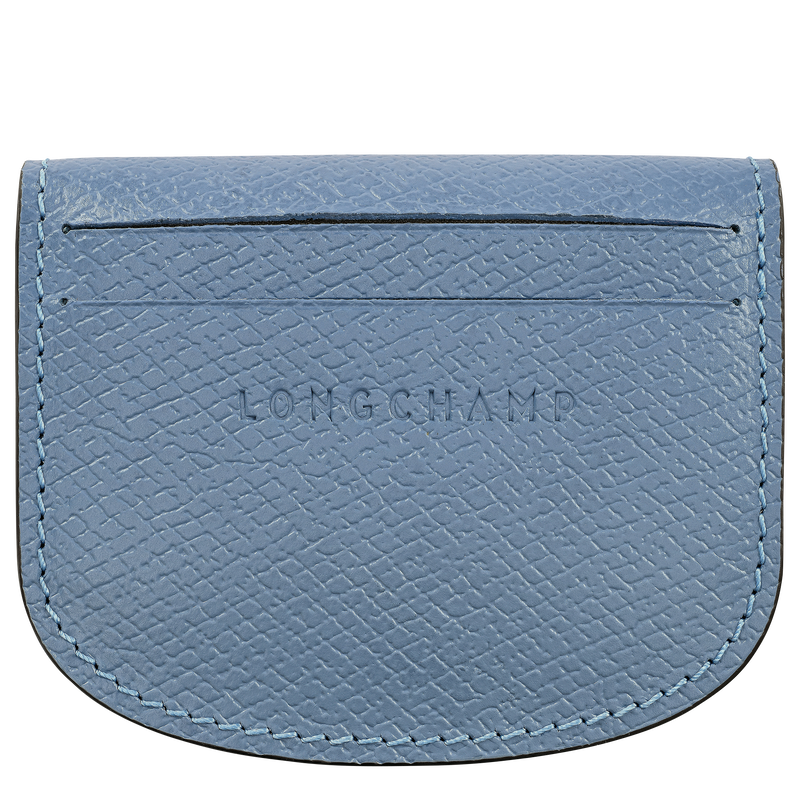 &Eacute;pure Card holder , Slate - Leather  - View 2 of  3