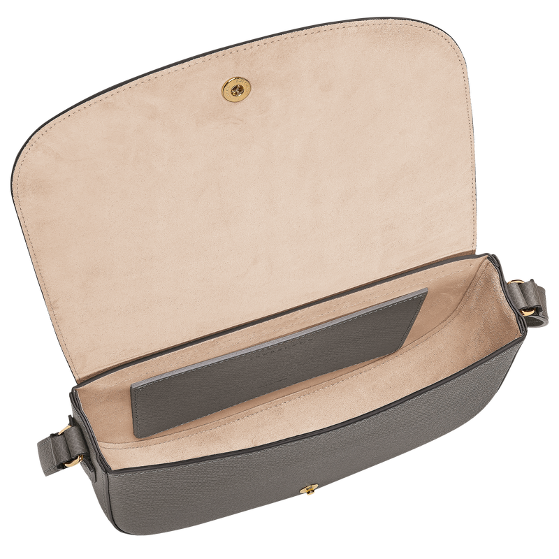 &Eacute;pure M Crossbody bag , Turtledove - Leather  - View 5 of  6
