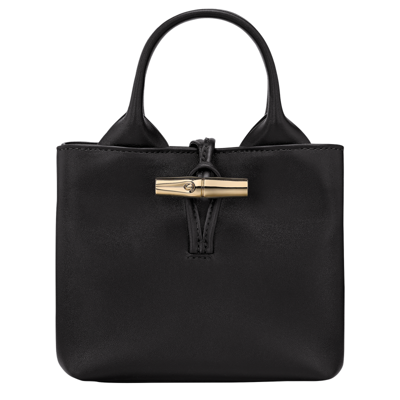 Le Roseau XS Handbag , Black - Leather  - View 1 of  7