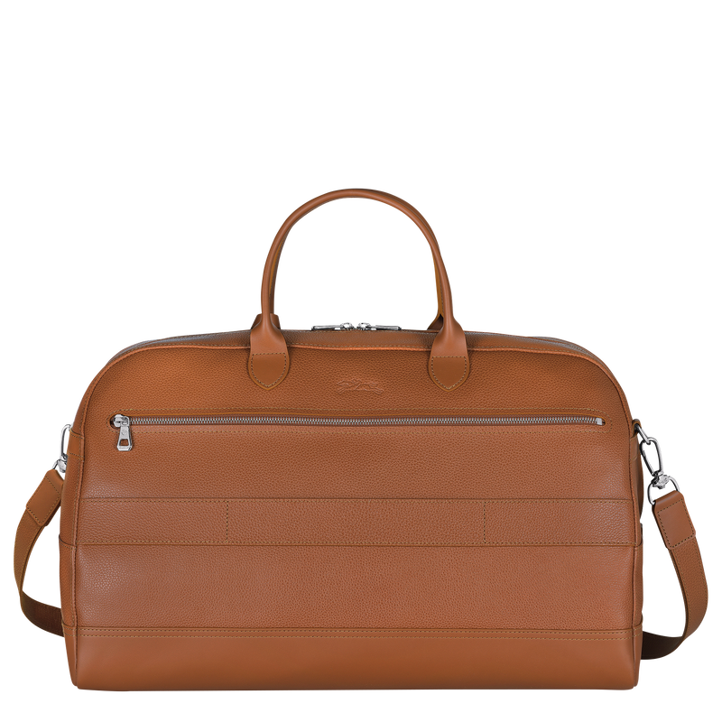 Le Foulonné L Travel bag , Caramel - Leather  - View 4 of  4