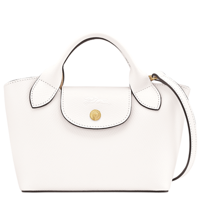 Épure XS Tote bag , White - Leather