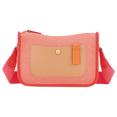 Le Foulonné S Crossbody bag , Tomato - Canvas
