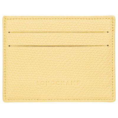 Le Roseau Card holder , Yellow Chick - Leather