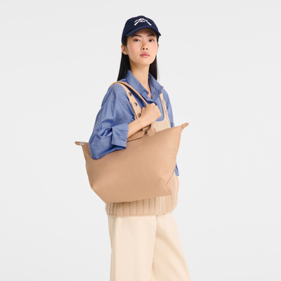 Le Pliage One Tote bag L, Beige